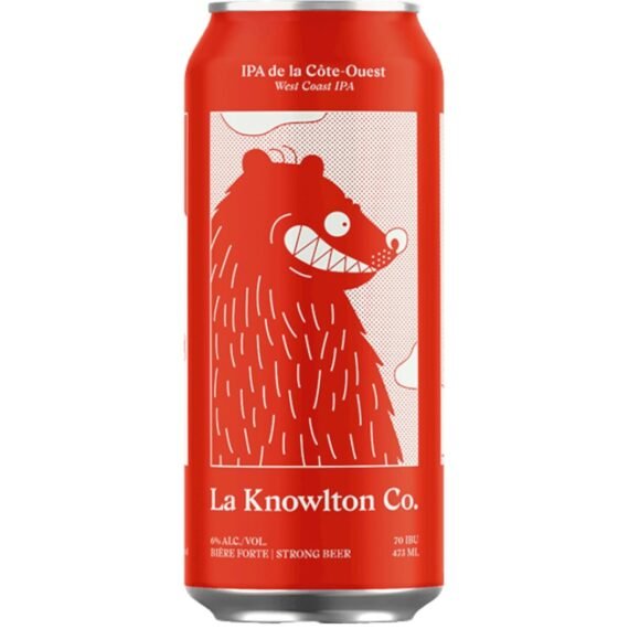 West coast IPA - Microbrasserie la Knowlton