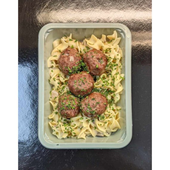 Boulettes à la crème de champignons