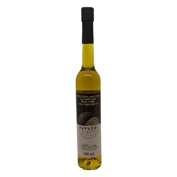 Black truffle extra-virgin olive oil