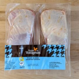 Grain-fed chicken legs without back